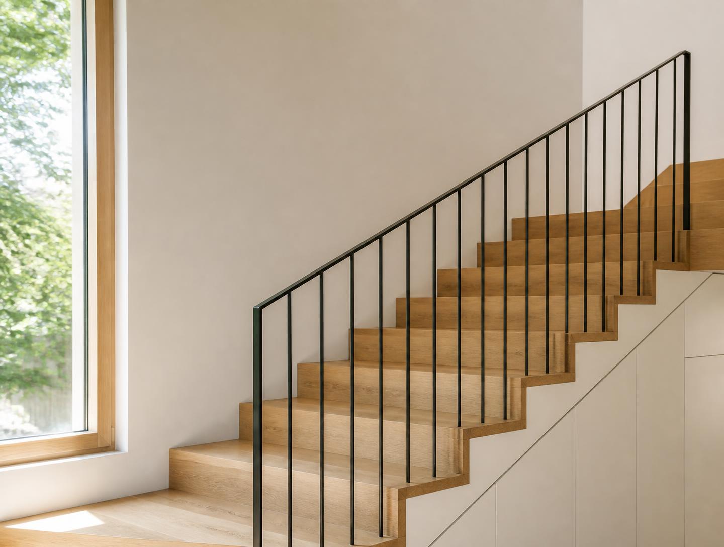 Architektonisches Detail im Neubau